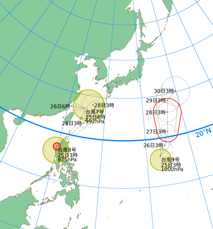 台風画像