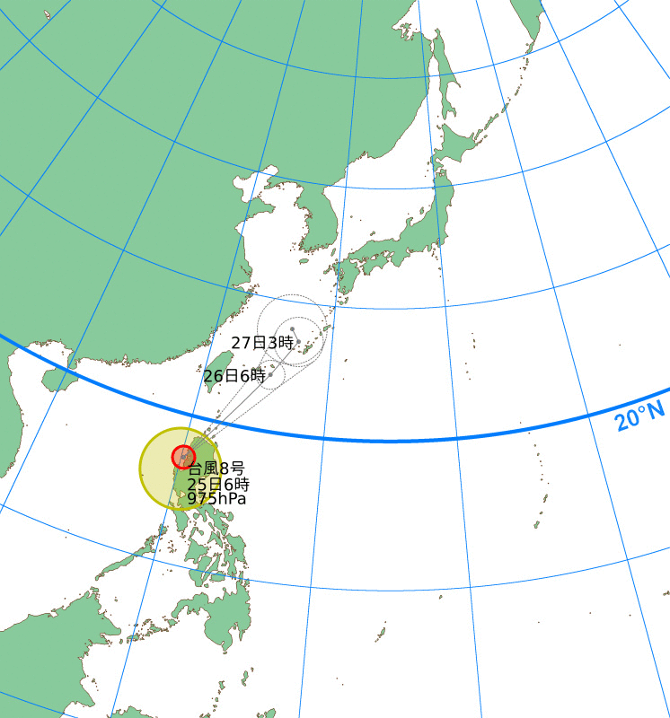 台風画像