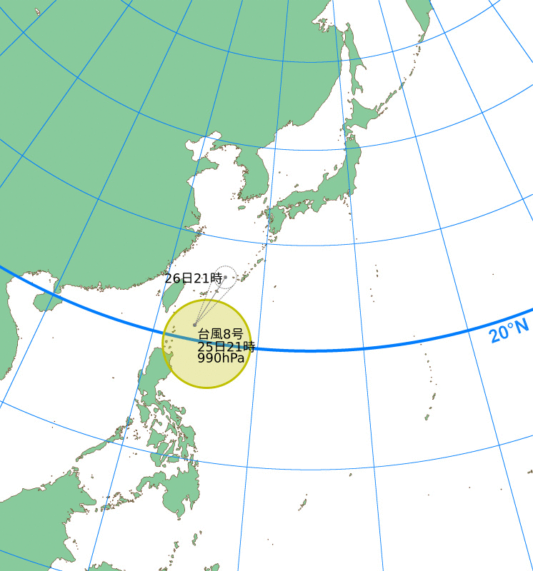 台風画像