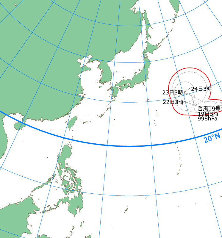台風画像